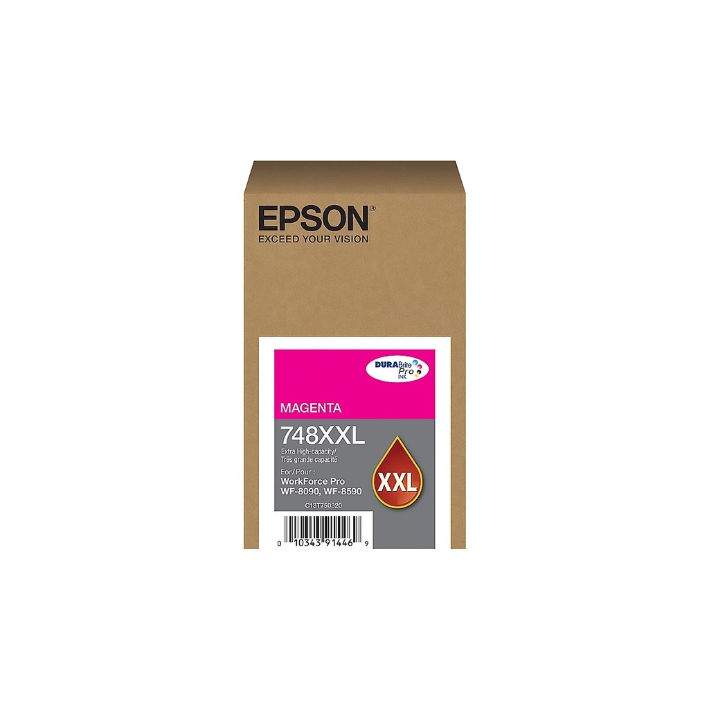 Carucho Epson DURABrite Pro 748XXL Extra-High Capacity 7K Magenta