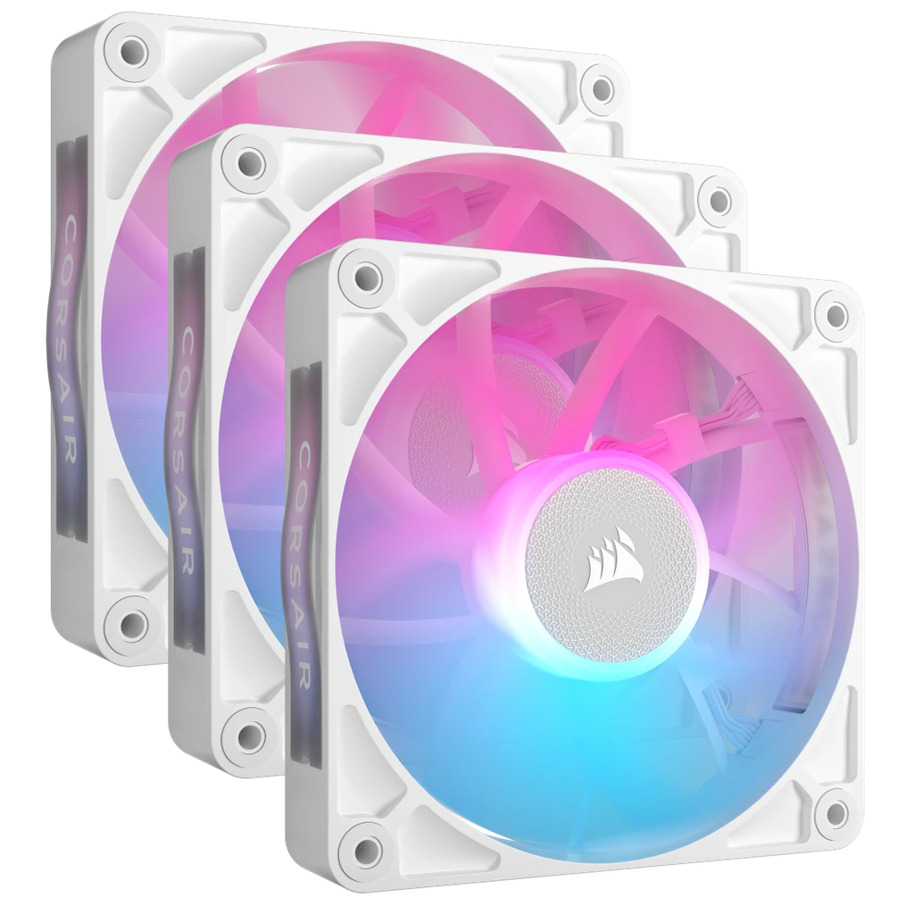 [VENCORCO9051022] FAN TRIPLE STATER KIT CORSAIR iCUE LINK RX120 RGB 120mm PWM White