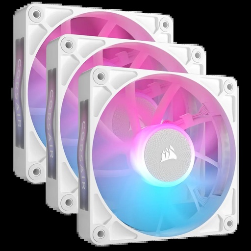 [VENCORCO9051022] FAN TRIPLE STATER KIT CORSAIR iCUE LINK RX120 RGB 120mm PWM White