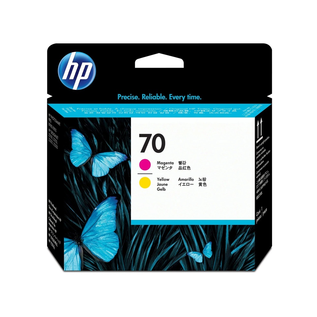CARTUCHO DESIGNJET HP 70 MAGENTA-AMARILLO