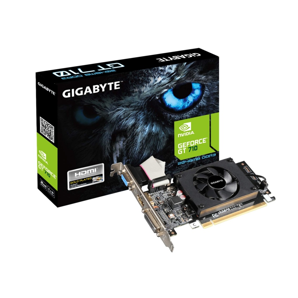 VIDEO GIGABYTE GV-N710D3-2GL 2GB DDR3 64BIT DVI-D HDMI D-SUB PCI-E 2.0