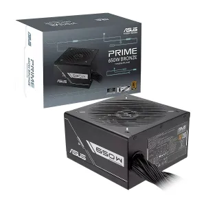 [FPOASUE00Y1B0AA] Fuente de Poder Asus PRIME-650W BLACK ATX12V 80Plus Bronze