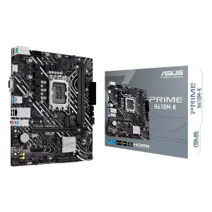 [MBOASUH610M-KD5] MBO ASUS PRIME H610M-K 13VA LGA1700 2XDDR5-5600 HDMI M.2 USB3.2 PCIE4.0 MATX