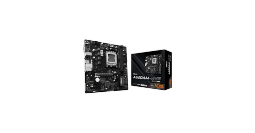 [MBOASRA620AMHVS] MBO ASROCK A620AM-HVS AMD Socket AM5 Ryzen 9000 2XDDR5 D-Sub HDMI 2M.2 3USB3.2 PCIe4.0 mATX