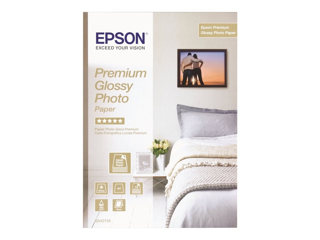 PAPEL EPSON PREMIUM GLOSSY PHOTO PAPER 16INC. X 100INC.