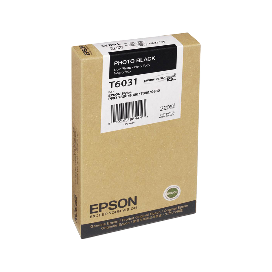 CARTUCHO EPSON T603300 STYLUS PRO 7880-9880 VIVID MAGENTA 220ML