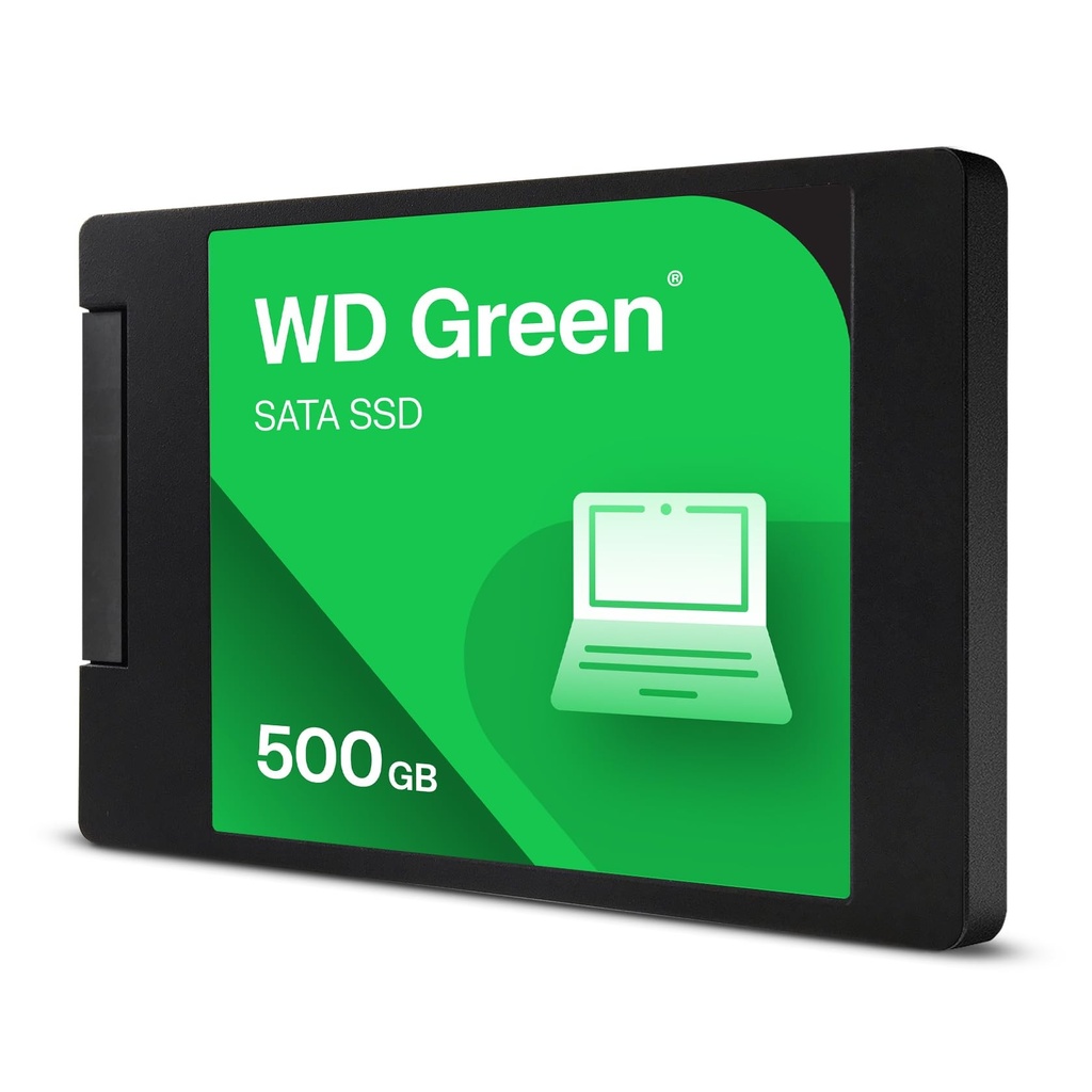[HDDWDIS500G5G0A] SSD WESTERN DIGITAL 500GB SATA 2.5Inch 7MM 545MB-s Green