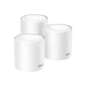 [ADATPLDECOX103P] DECO TP-LINK X10 WIFI 6 MESH WIFI AX1500 FOR HOME 3 PACK 1500Mbs Blanco