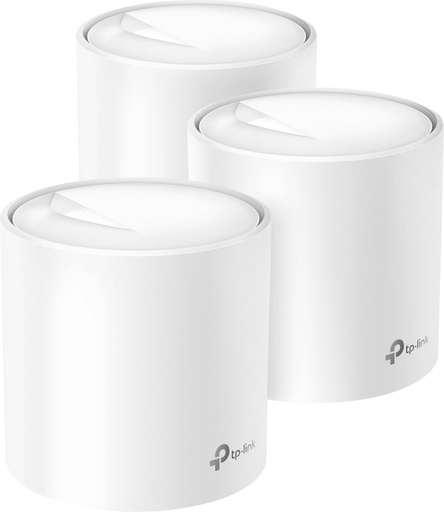 [ADATPLDECOX103P] DECO TP-LINK X10 WIFI 6 MESH WIFI AX1500 FOR HOME 3 PACK 1500Mbs Blanco
