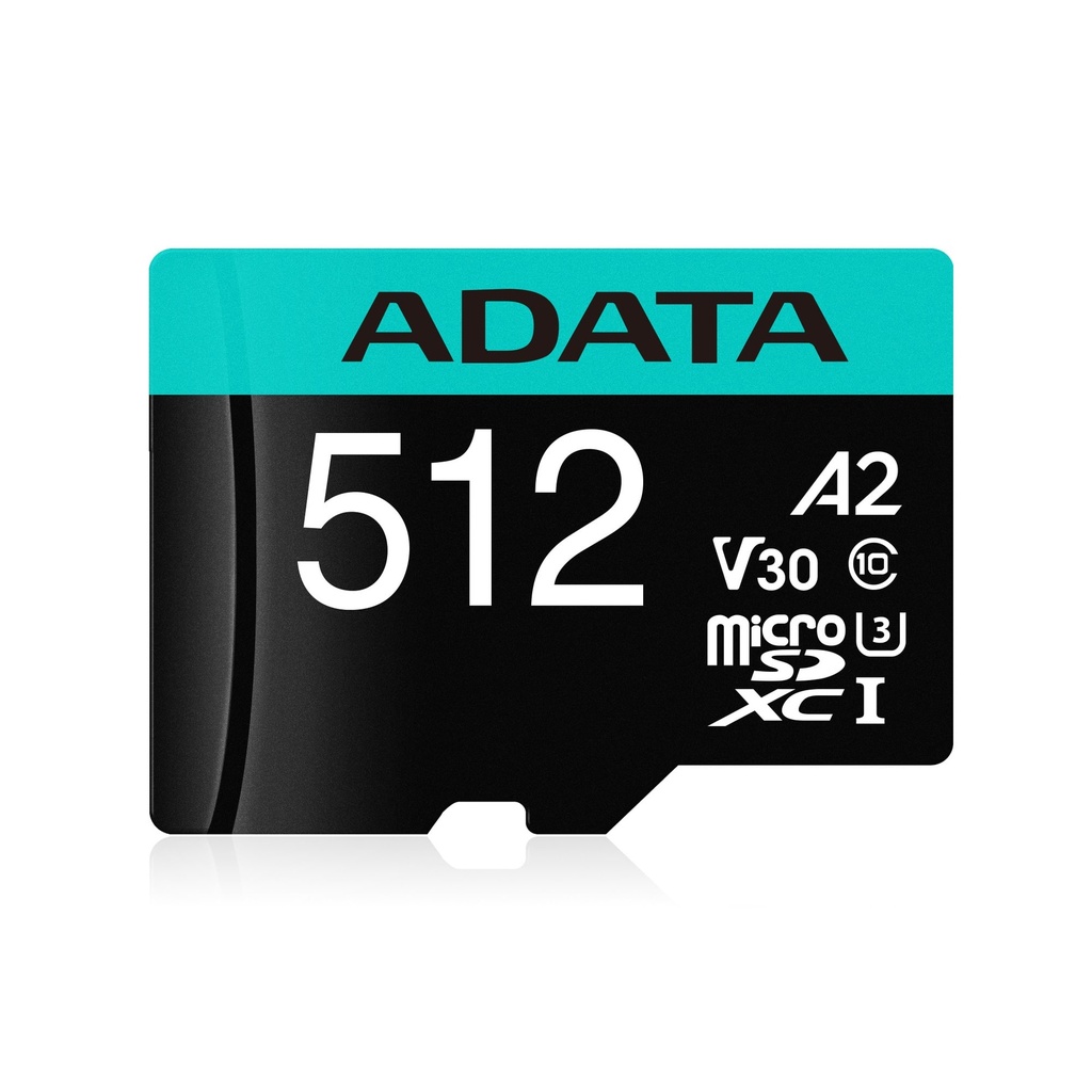 MICRO-SDXC ADATA 512GB PREMIER PRO WITH CLASE 10 WITH ADAPTER