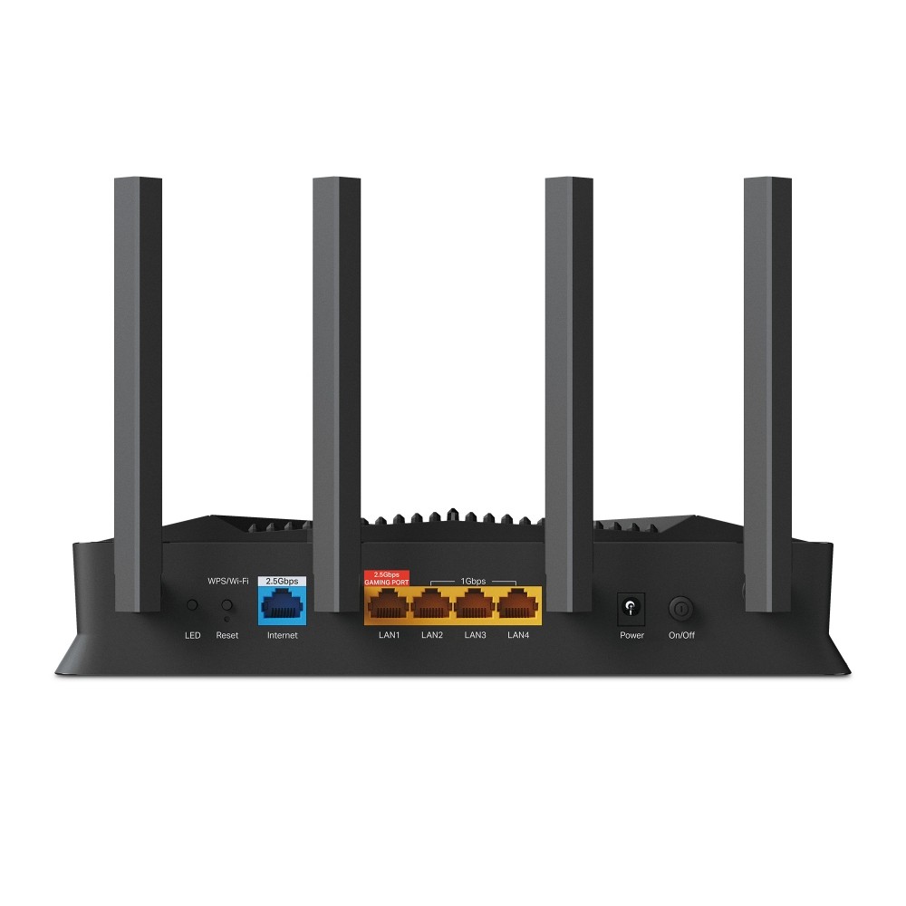 ROUTER TP-Link Gaming WI-FI BE3600 Doble Banda 3600Mbps Black