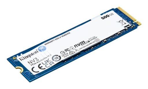 [HDDKINSNV3S500G] SSD KINGSTON 500GB M.2 2280 SNV3S-500G PCIe 4.0 x 4 NVMe 5000-3000MB-s NAND 3D