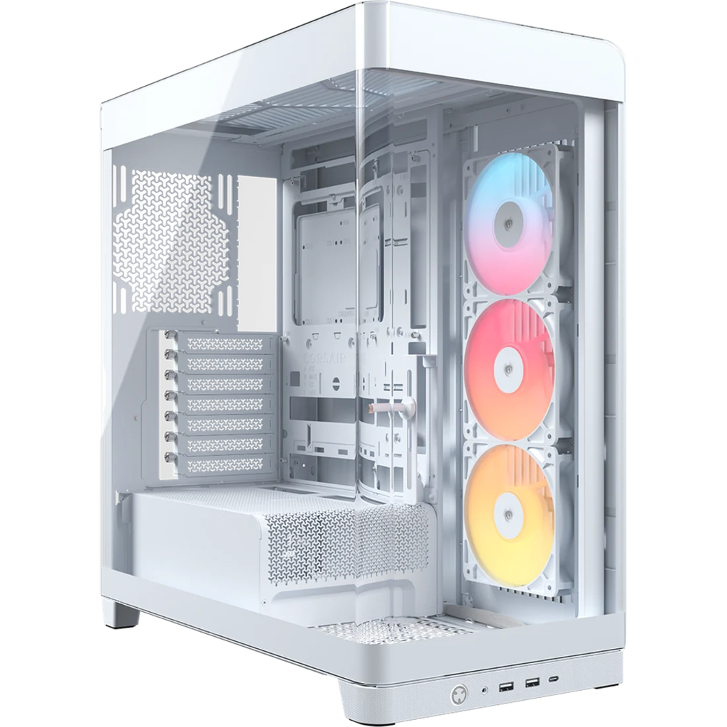 [CASCORCC9011315] CASE CORSAIR ATX 4500X FRAME RS-R ARGB Panoramic Glass 2USB3.2 HD-Audio Mid-Tower White