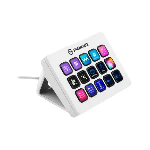 [ADACOR10GBA9911] STREAM DECK LCD CORSAIR 15 TECLAS CUBIERTAS DE FLUJO MK2 WHITE