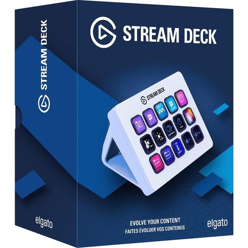 [ADACOR10GBA9911] STREAM DECK LCD CORSAIR 15 TECLAS CUBIERTAS DE FLUJO MK2 WHITE