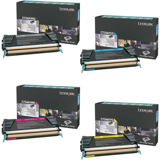 [SUMLEXC734A1KG] TONER LEXMARK C734A1KG
