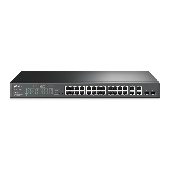 SWITCH TP-LINK SL2428P Omada Smart 24P PoE Plus 10-100Mbs 4P Gigabit
