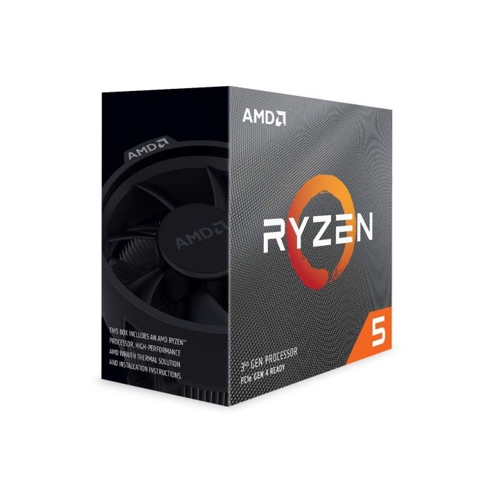 PROC. AMD AM4 RYZEN 5 3600 3.6GHZ 6 CORE 12 HILOS 32MB CACHE 65W 7NM TRAY SIN VIDEO BOX