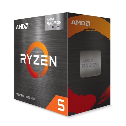 [PROAMD100001488] PROC. AMD AM4 RYZEN 5 5600GT 3.6GHZ 6CORE 12HILOS CACHE 19MB 65W WITH THERMAL SOLUTION