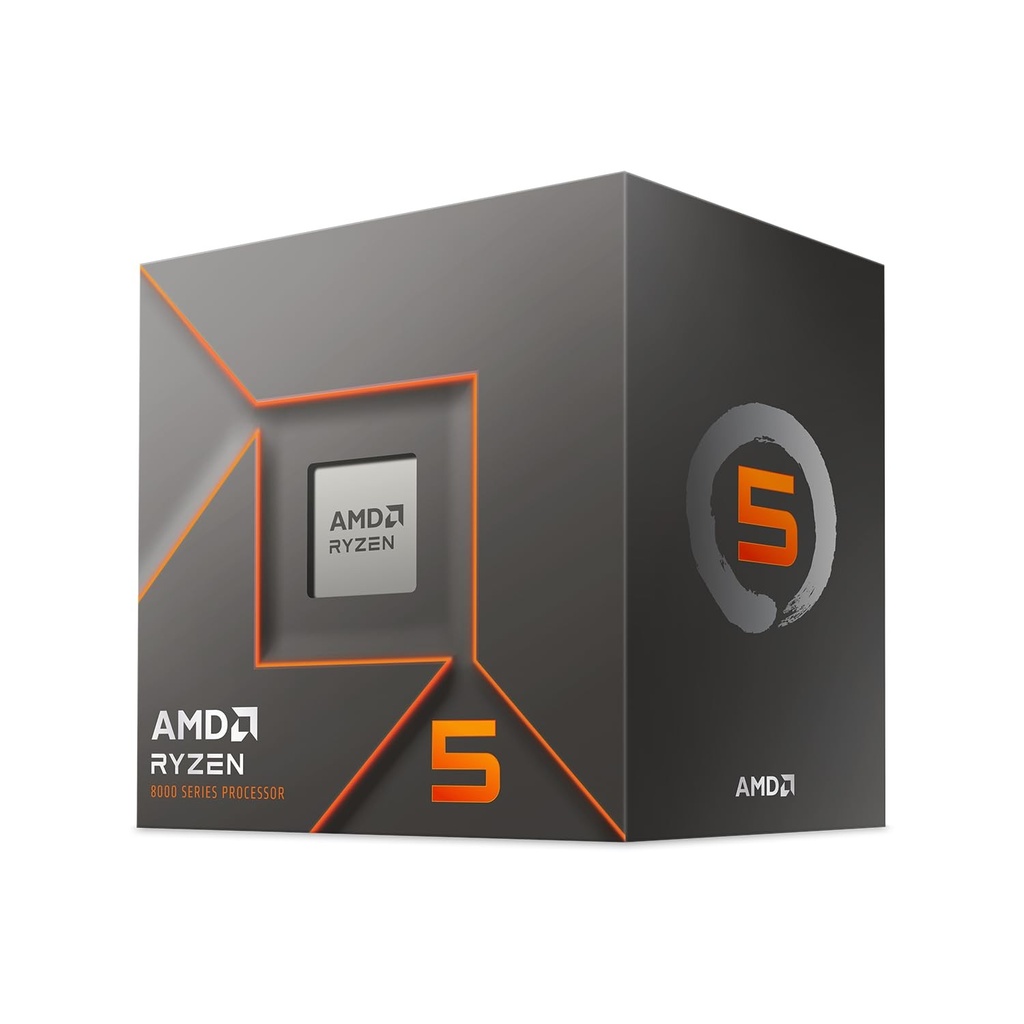 PROC. AMD RYZEN 5 AM5 8400F 4.2GHZ 6CORE 12HILOS 6MB CACHE 65W WITH FAN BOX