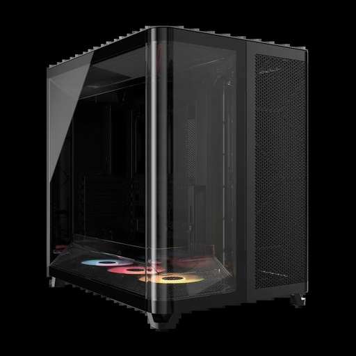 [CASCORCC9011318] CASE CORSAIR ATX TRIPLE CAMARA ARGB AIR 5400 Tempered Glass 2USB3.2 HD-Audio Mid-Tower Black