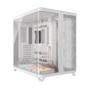 [CASCORCC9011319] CASE CORSAIR ATX TRIPLE CAMARA ARGB AIR 5400 Tempered Glass 2USB3.2 HD-Audio Mid-Tower White