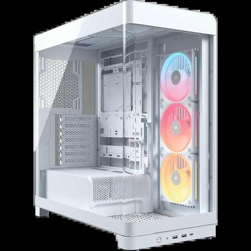 [CASCORCC9011317] CASE CORSAIR ATX 4500X LX-R RGB iCUE LINK Panoramic Glass 2USB3.2 HD-Audio Mid-Tower White