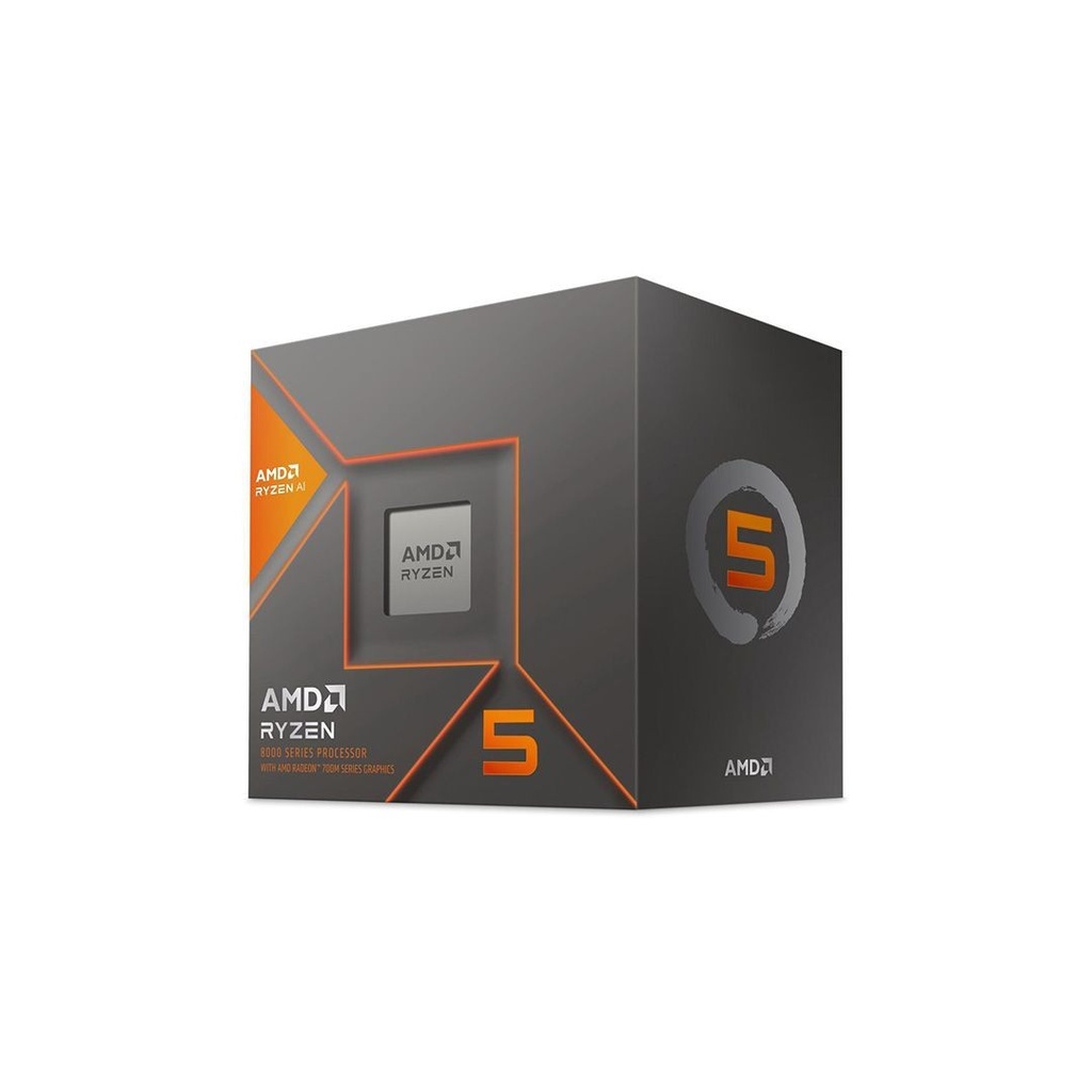PROC. AMD RYZEN 5 8600G AM5 5.0GHZ 6CORE 12HILOS CACHE 22MB 65W WITHOUT THERMAL SOLUTION