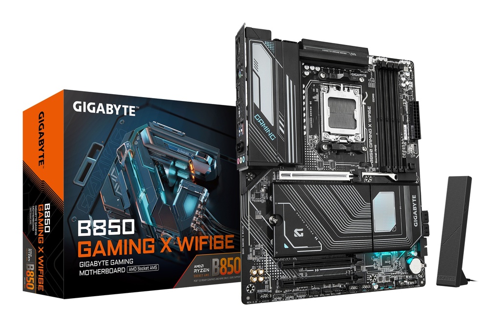 MBO GIGABYTE B850M GAMING X WIFI6E AM5 Ryzen 9000 4DDR5-5200 BT DP HDMI USB3.2 PCIe 5.0 micro-ATX