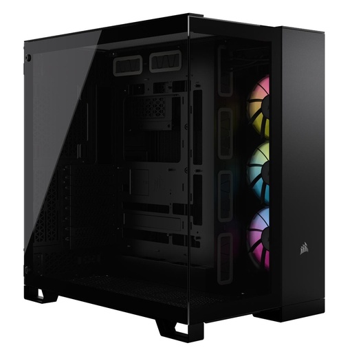 [CASCORCC9011269] CASE CORSAIR ATX iCUE LINK 6500X RGB 3VEN. SYSTEM-HUB DOS-CAMARAS Black