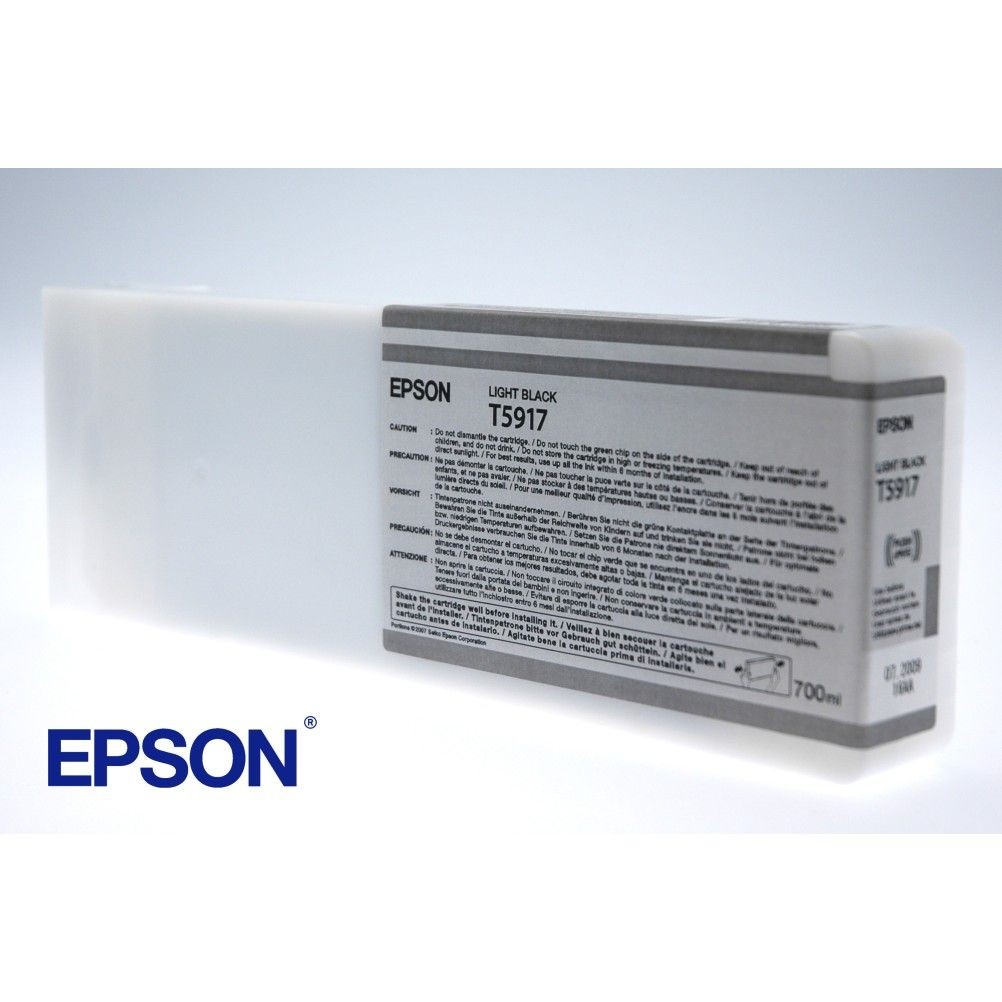 CARTUCHO EPSON T591700 STYLUS PRO 11880 LIGHT NEGRO 700ML