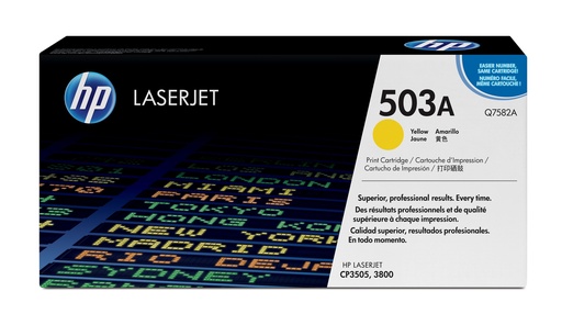 [SUMHPXQ7582A] TONER HP LASERJET 3505-3800 AMARILLO Q7582A