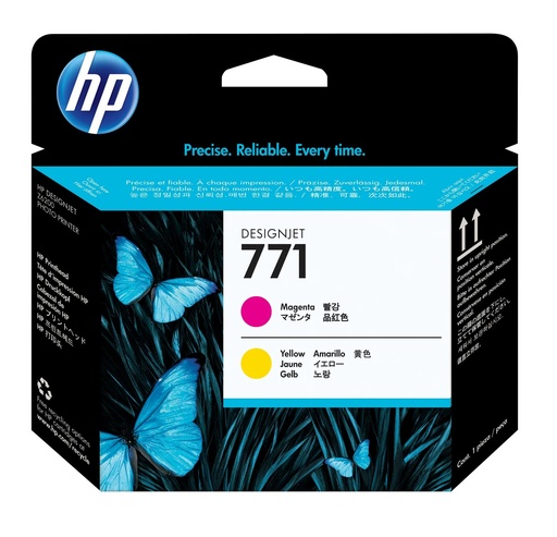 [SUMHPXCE018A] CARTUCHO HP DESINGJET 771 MAGENTA-AMARILLO
