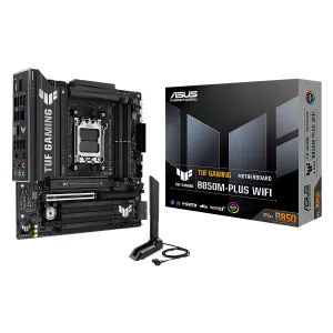 [MBOASUB850MPLWF] MBO ASUS TUF GAMING B850M-Plus WIFI AM5 AMD Ryzen 9000 DDR5-8000Mhz BT DP HDMI 12usb PCIe 5.0 mATX