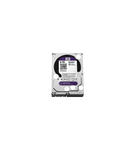 [HDDWDIWD64PURZ] DISCO DURO WESTERN DIGITAL INTERNO 6TB 5400RPM 3.5INC. 24-7 VIDEO VIGILANCIA PURPLE