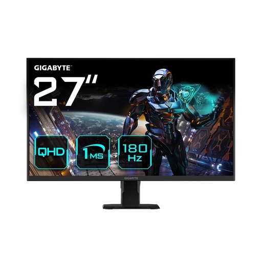 [TS-002241] MONITOR GIGABYTE GS27QA 27Inch SS-IPS QHD 2560X1440 2HDMI DP 180Hz Non-glare