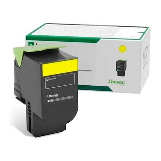 [SUMLEX75M4XY0] TONER LEXMARK YELLOW 11.7K PROGRAMA RETORNO CS632 CX635