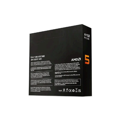 [TS-002737] PROC. AMD AM5 RYZEN 5 9600X 3.9GHZ 6CORE 12HILOS 32MB CACHE 65W NO-COOLER