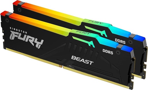 [DIMKIN6C36BBE16] DIMM KINGSTON 16GB FURY BEAST BLACK EXPO 1x16GB DDR5-5600MTs