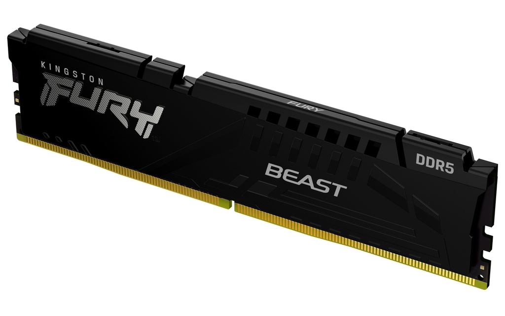 DIMM KINGSTON FURY BEAST NEGRO 16GB DDR5-5600MHZ CL40 288-PIN NON-ECC