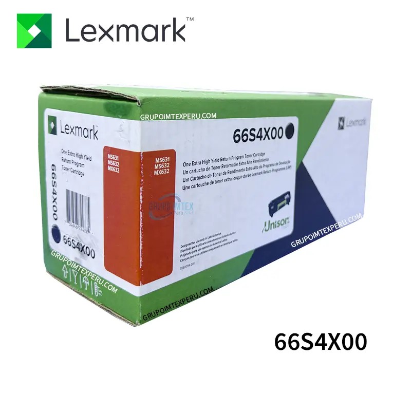 TONER NEGRO 31K MS631 MS632 MX632
