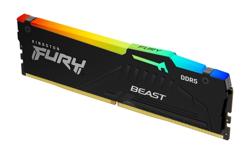 [DIMKIN56C4BBA16] DIMM KINGSTON FURY BEAST RGB XMP 16GB DDR5-5600MHZ CL40 288-PIN NON-ECC