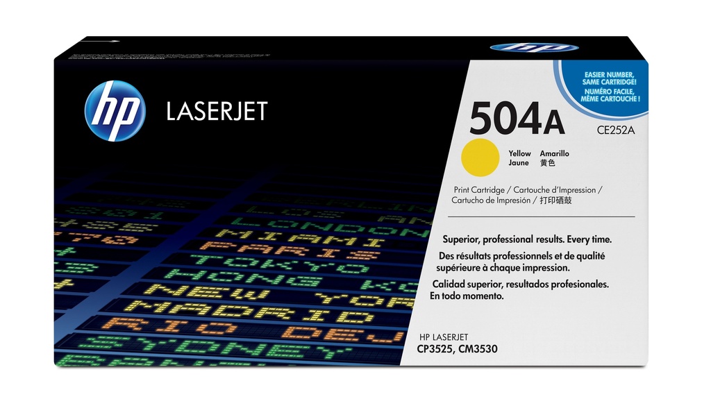 TONER HP LASERJET AMARILLO CE252A