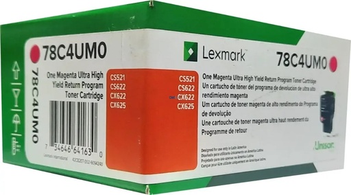 [SUMLEX78C4UM0] TONER MAGENTA 7K CS521-622 - CX622-625