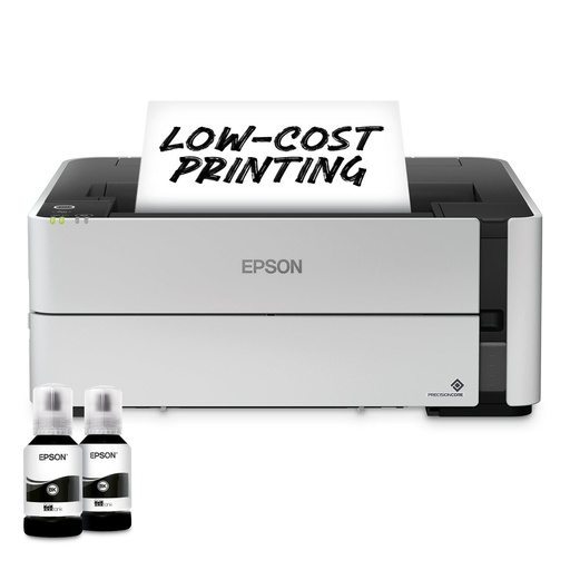 [IMPEPSECTAM1180] IMP. EPSON ECOTANK M1180 MONOCROMATICA 39PPM DUPLEX RED 10 BASE T USB WIFI DIRECT