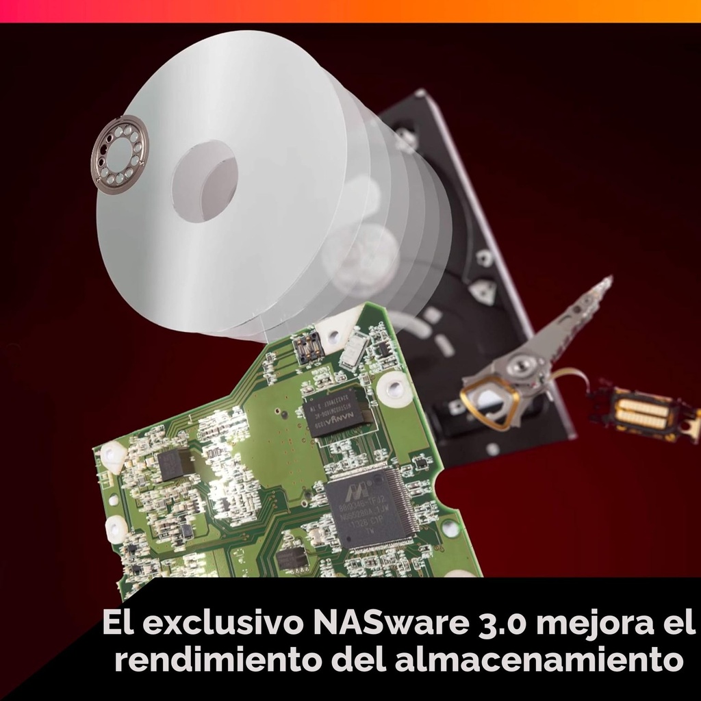 [HDDWDIWD103KFBX] DISCO DURO WESTERN DIGITAL-INTERNO-ROJO PRO-10TB-7200RPM-3.5INC.-24-7-NAS