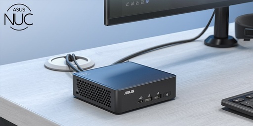 [TS-002521] NUC 15 Pro ASUS INTEL CORE 3 100U M.2 WIFI BT HDMI DDR5-5600Mhz USB3.2 LAN-2.5G Cable Black