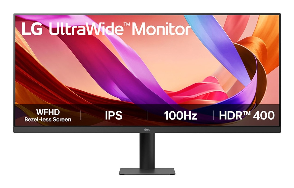 MONITOR LG 34Inch UtraWide LED IPS 2560x1080 UWFHD 100Hz 5ms HDMI DP Black