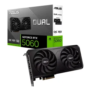 [VIDASUV0NS0M0AA] VIDEO ASUS Dual Geforce RTX-5060 EVO OC 8GB GDDR7 128BIT HDMI 3DP 2Vent PCIe 5.0
