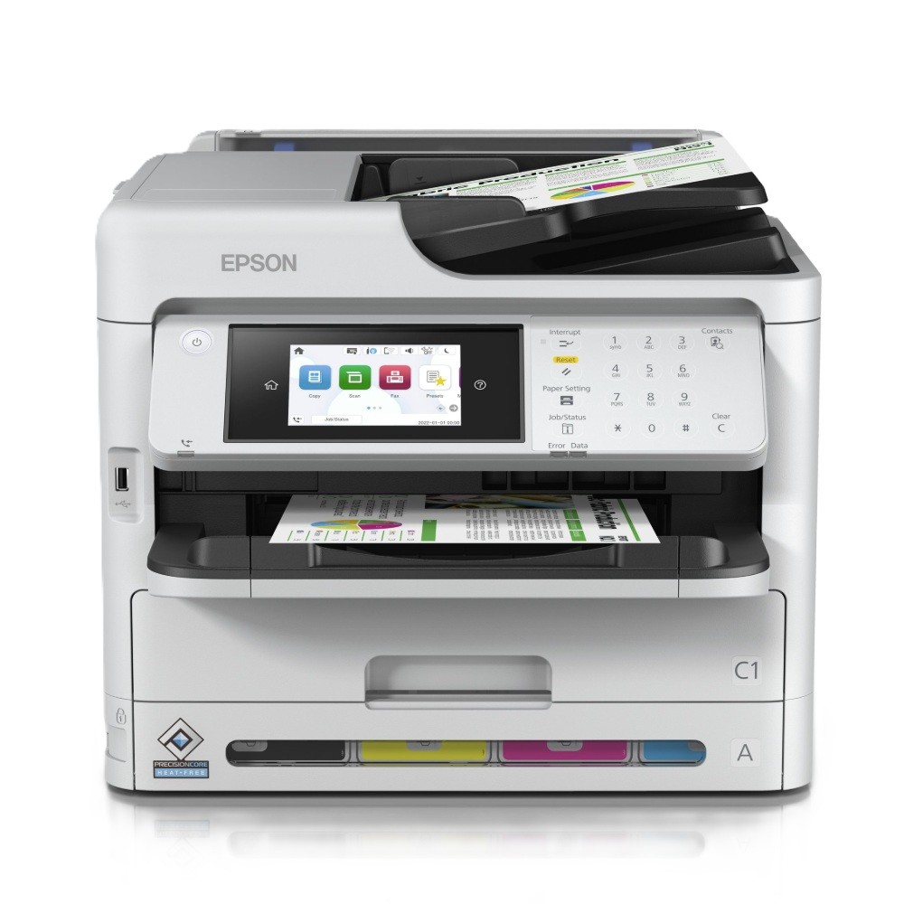 Impresora EPSON WorkForce C-5810 Color Multifuncional 24ppm ADF Wifi Ethernet Duplex